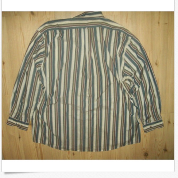 Sutter & Grant Mens Shirt Size 3XLT Striped L/S - Picture 3 of 3